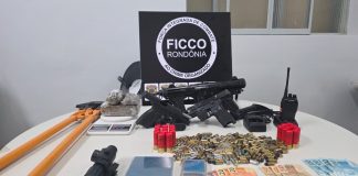 FICCO/RO apreende armas de fogo e prende suspeito em Porto Velho