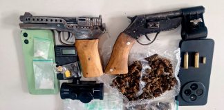 Polícia Militar apreende drogas, armas e munições durante operação em Ouro Preto do Oeste