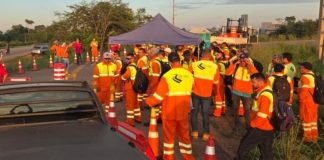 Greve paralisa 100% das atividades nas obras da Nova BR-364 em Porto Velho