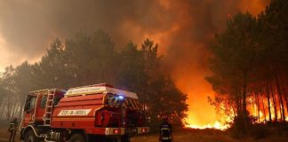 Incêndios florestais afetam 130 mil pessoas na Espanha e na França