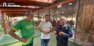 Marcos Rogério visita Balneário Lessa antes da abertura da 41ª Expoari