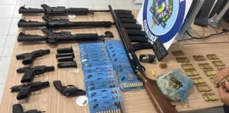 Arsenal com fuzis, pistolas e mais de 600 munições é apreendido em caminhão em Rondônia