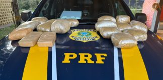 PRF apreende drogas transportadas em motocicleta na BR-364 em Porto Velho/RO