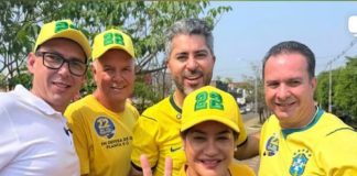 Carreata em Jaru reúne apoiadores em ato de apoio à candidatura de Flávio Bolsonaro