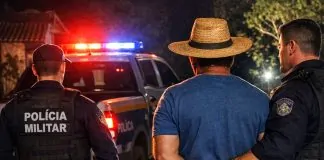 Polícia Militar prende suspeito após ameaça e disparos de arma de fogo em área rural de Chupinguaia