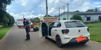 Grave acidente na Avenida Rio Branco deixa idoso morto em Ariquemes