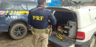 PRF em Rondônia recupera transformador de energia e detém dupla por receptação qualificada