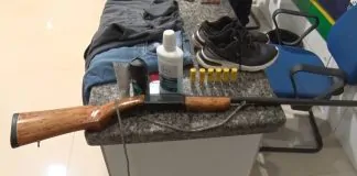 Polícia Militar cumpre mandado de prisão e apreende arma de fogo em Cacoal