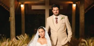 Casamento em clima country marca união da influenciadora Larissa Cordeiro e Rafael Ribeiro