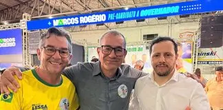 Dr. Marcelo Lessa participa de convenção em Vilhena e reforça diálogo com lideranças políticas do Cone Sul