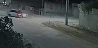 Motociclista fica ferido após colisão com carro em Machadinho d’Oeste