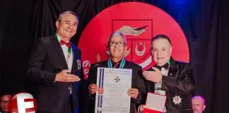 Jornalista Almi Coelho, o Bibi Coelho, recebe a Cruz do Reconhecimento do Mérito da Comunicação