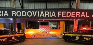 PRF apreende mais de 600 kg de drogas escondidos em caminhão na BR-364 em Rondônia