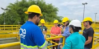 Águas de Ariquemes recebe equipe de Educação Ambiental da SEMA para conhecer tratamento de água