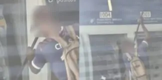 Homem é flagrado tentando arrombar caixa eletrônico da Caixa Econômica Federal em Buritis